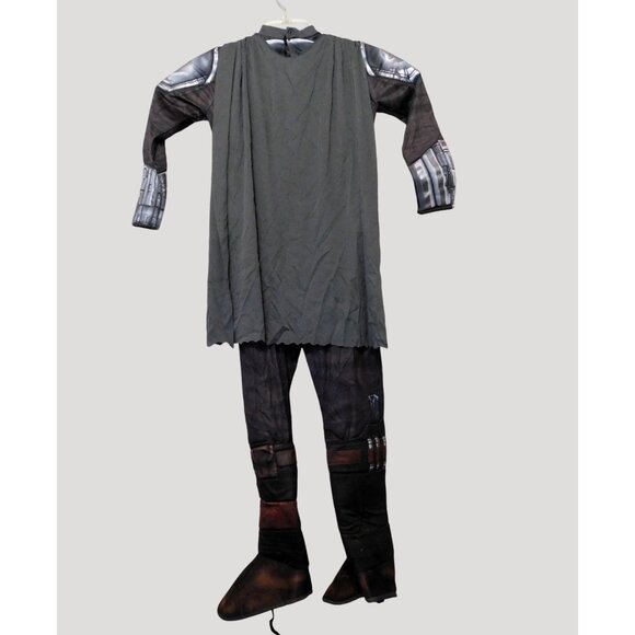 Star Wars Mandalorian Kids Costume Size Medium Detachable Cape & Belt Halloween - Picture 3 of 10